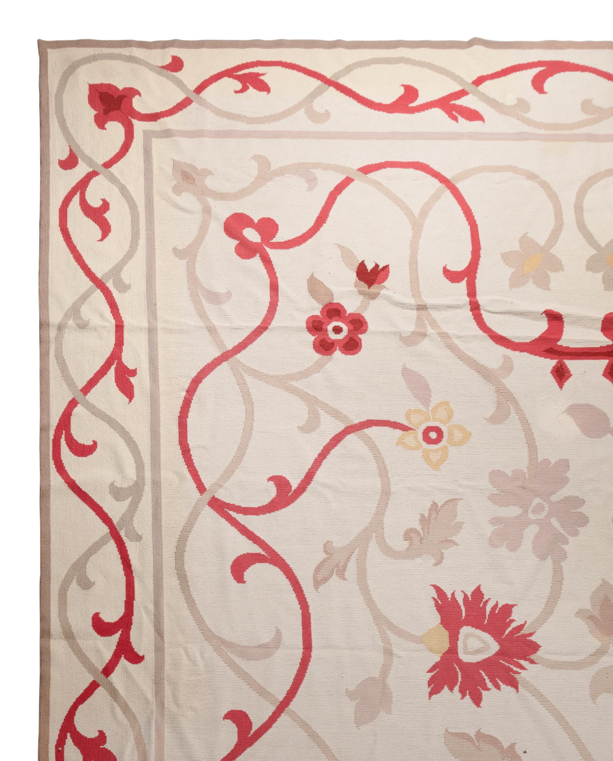A Custom Portuguese Chain-Stitch Carpet