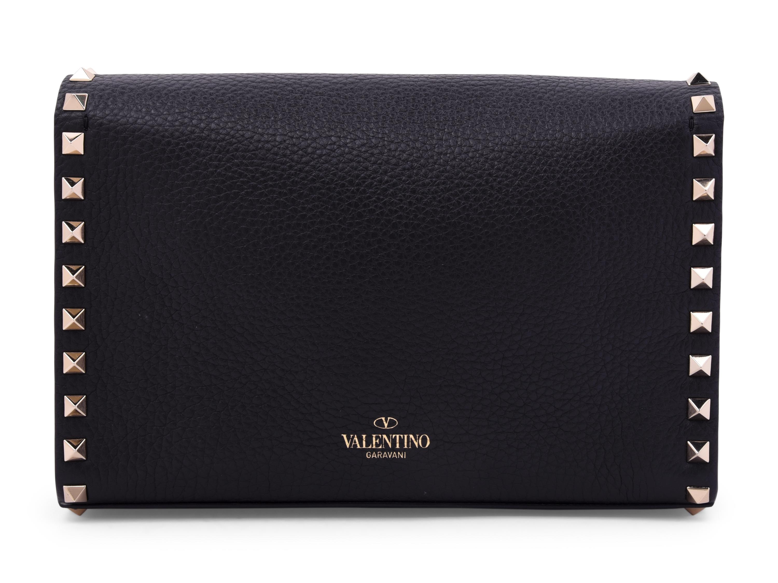 Valentino Rockstud Leather Shoulder Bag, 2000s