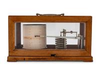 A Wood Cased Barograph