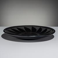 Blackware Pottery Plate