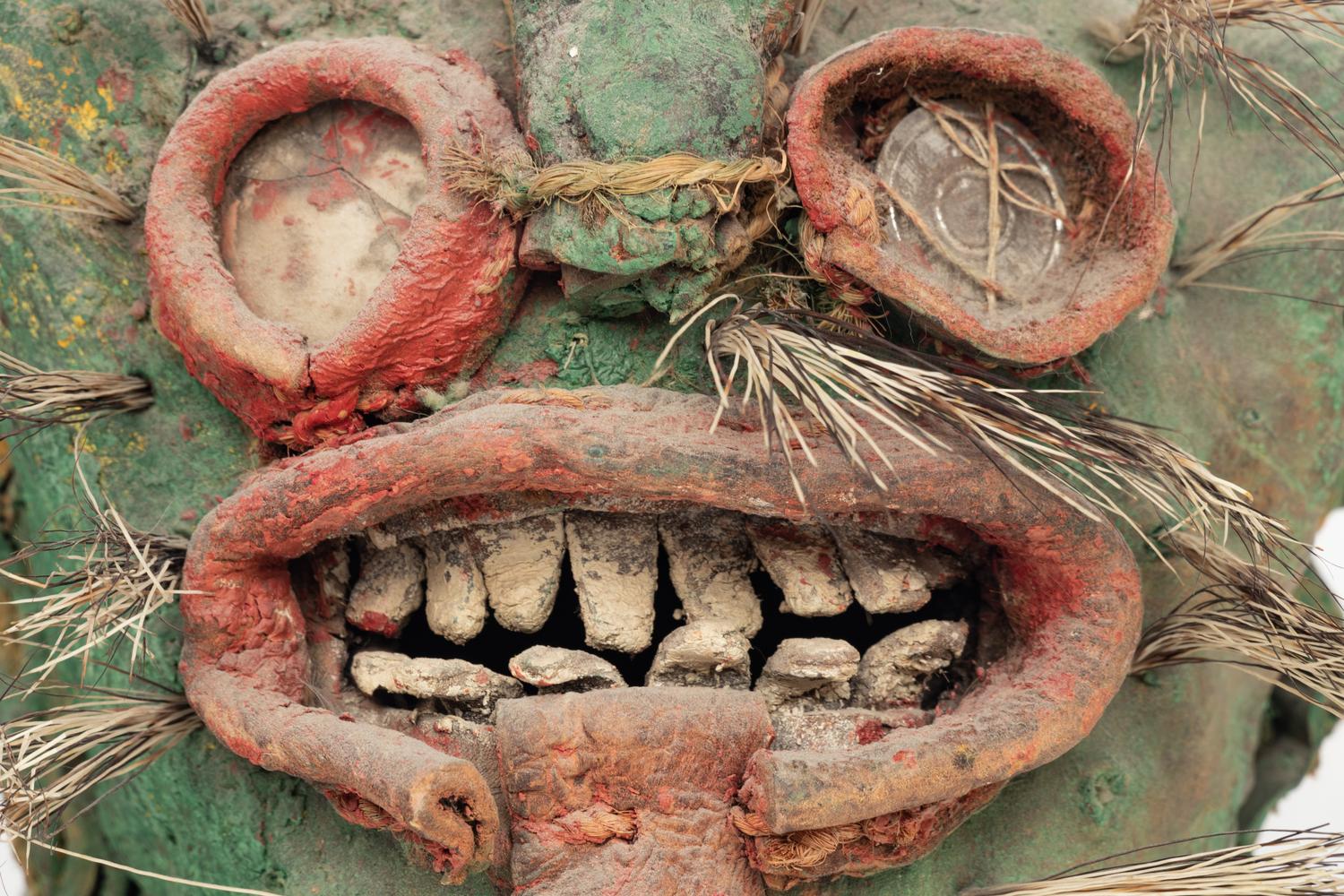 A Mexican 'Tigre' Helmet Mask