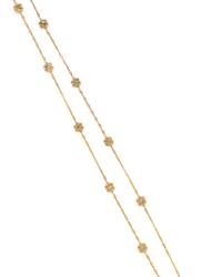 ART NOUVEAU, YELLOW GOLD AND PERIDOT FOB CHAIN