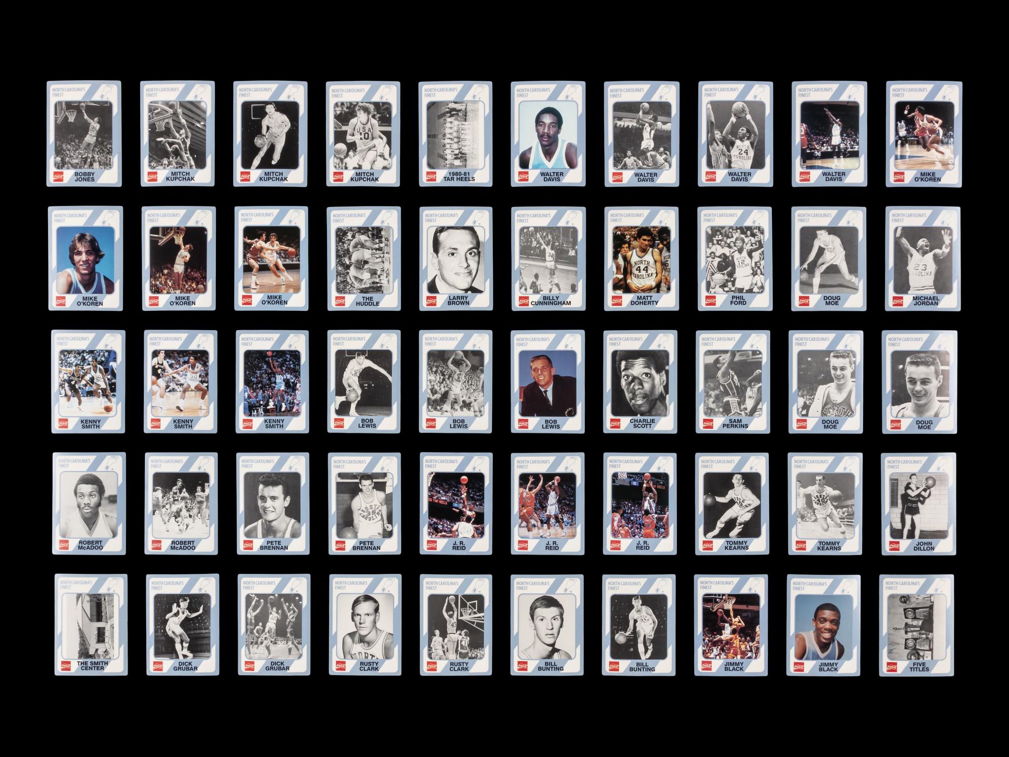 A Collection of Assorted Michael Jordan Basketball Cards