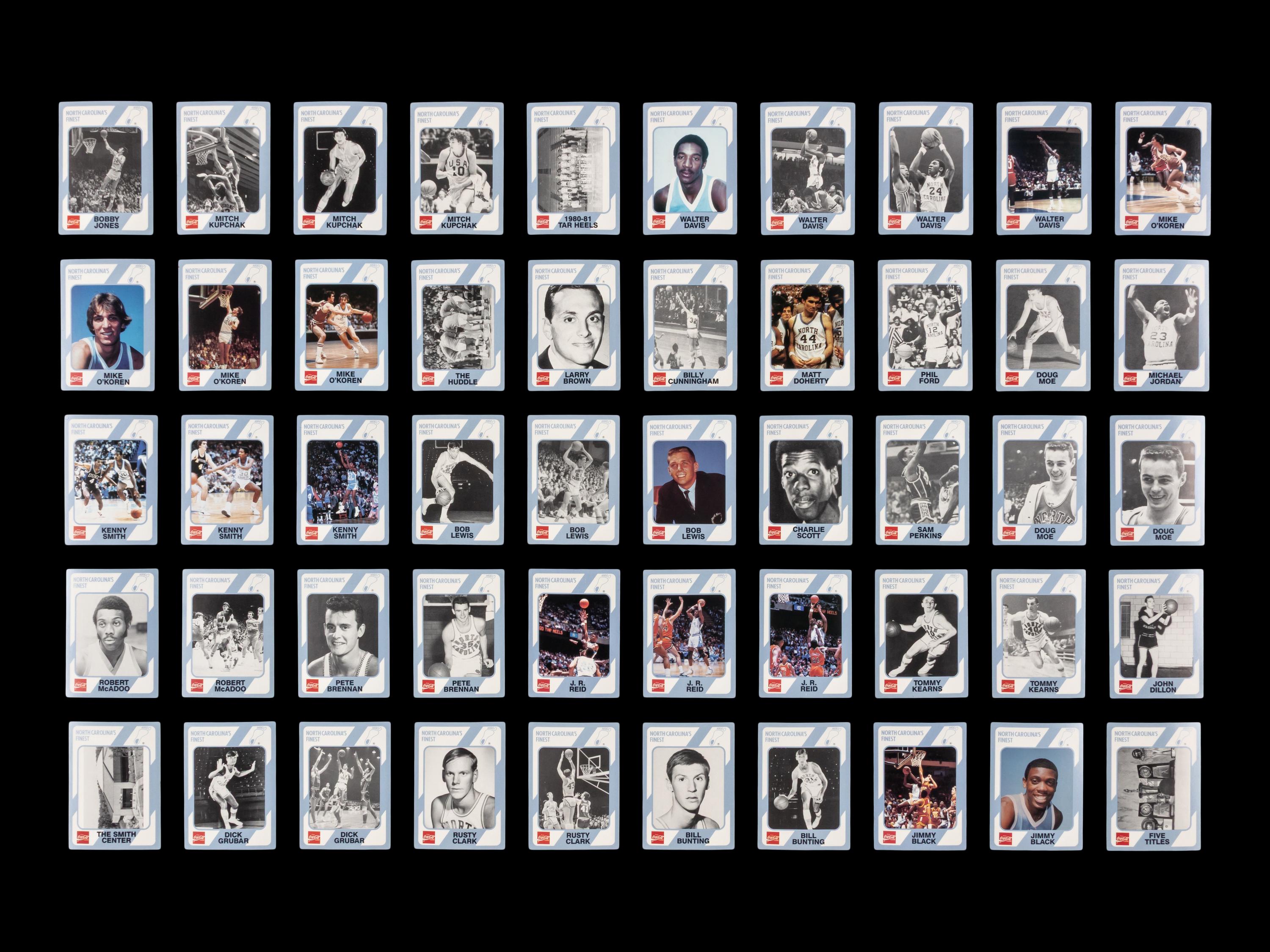 A Collection of Assorted Michael Jordan Basketball Cards