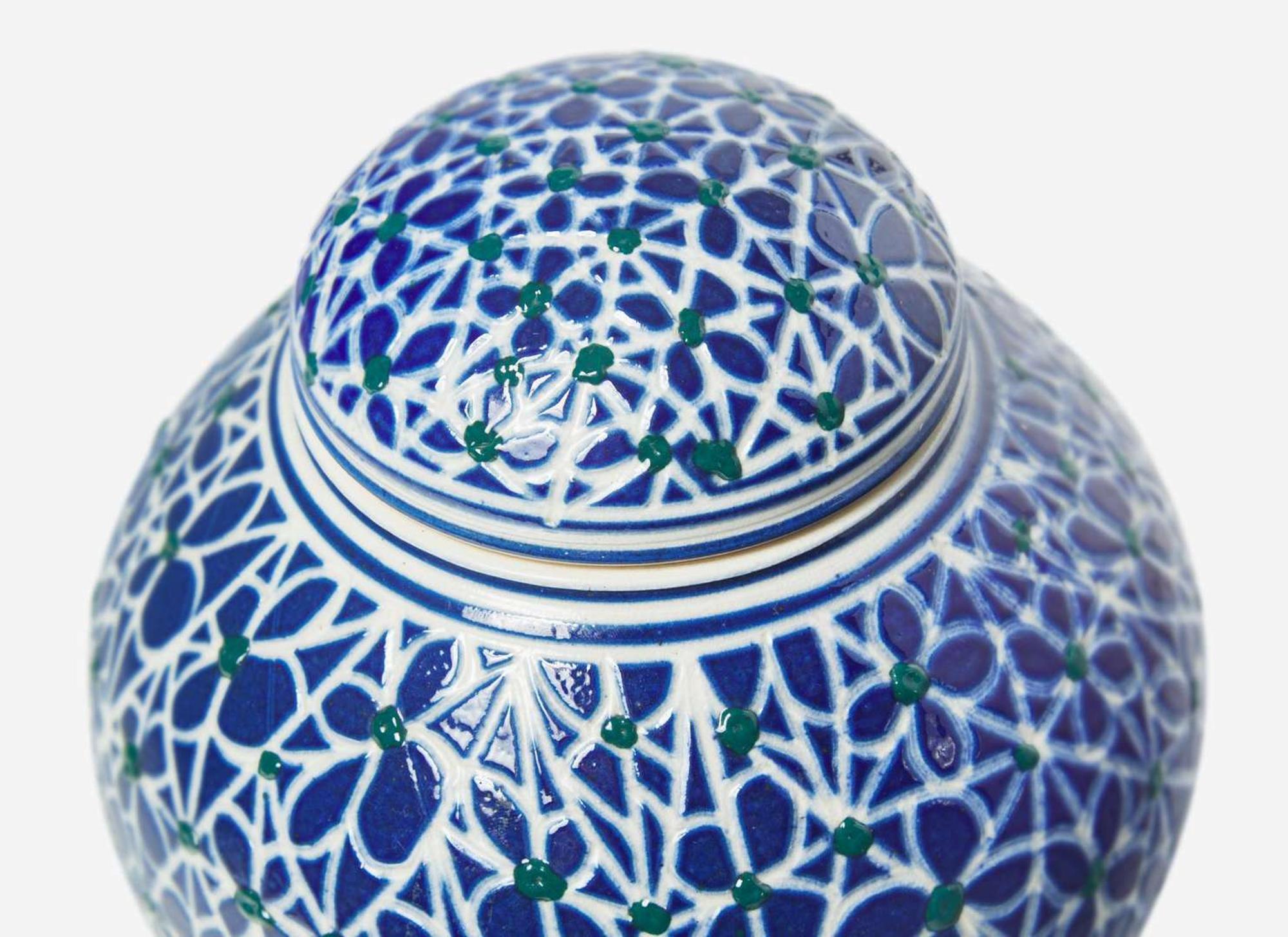 Ralph Bacerra, Covered Footed Jar