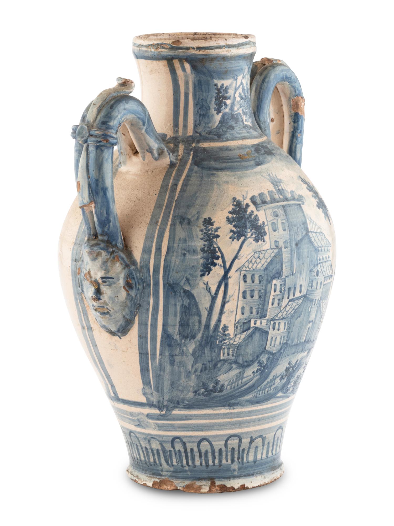An Italian Maiolica Pharmacy Jar