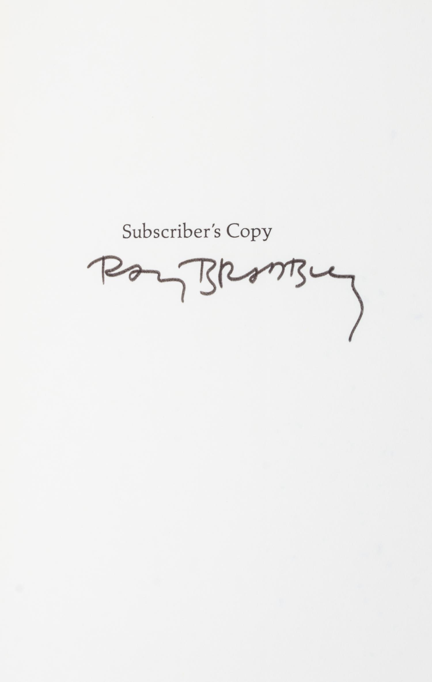 BRADBURY, Ray (1920-2012). That Ghost, that Bride of Time. [Glendale: Roy A. Squires,] 1976. LIMITED EDITION SIGNED.