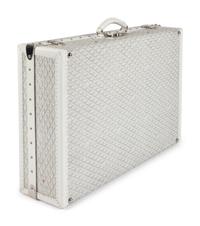 Goyard White Grand Hotel Suitcase, c. 2005
