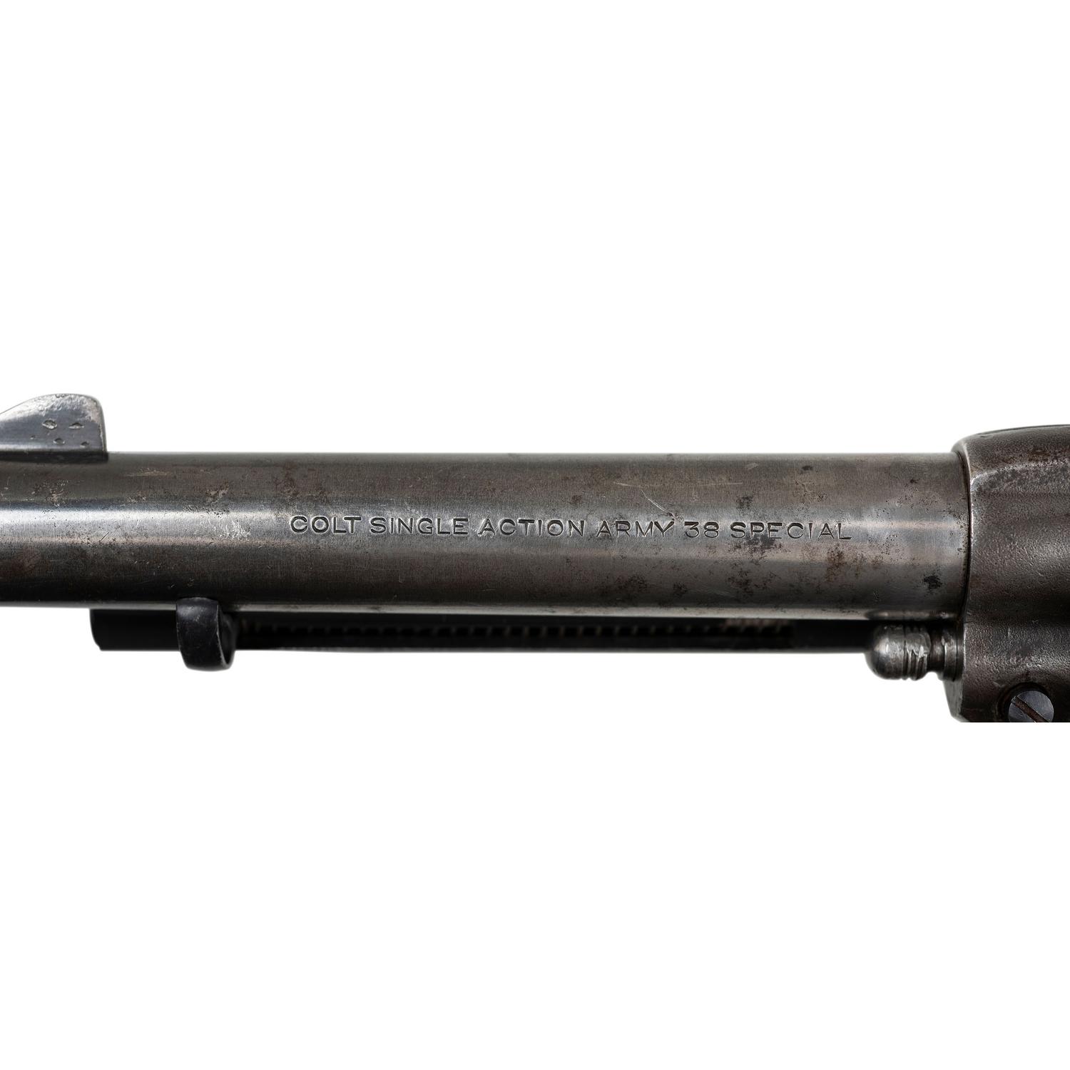 * Composite Single Action Revolver with Colt Factory .38 Special Barrel
