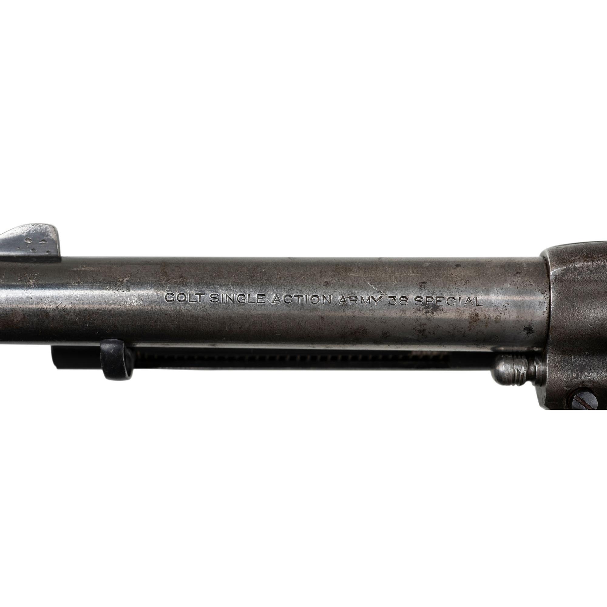 * Composite Single Action Revolver with Colt Factory .38 Special Barrel