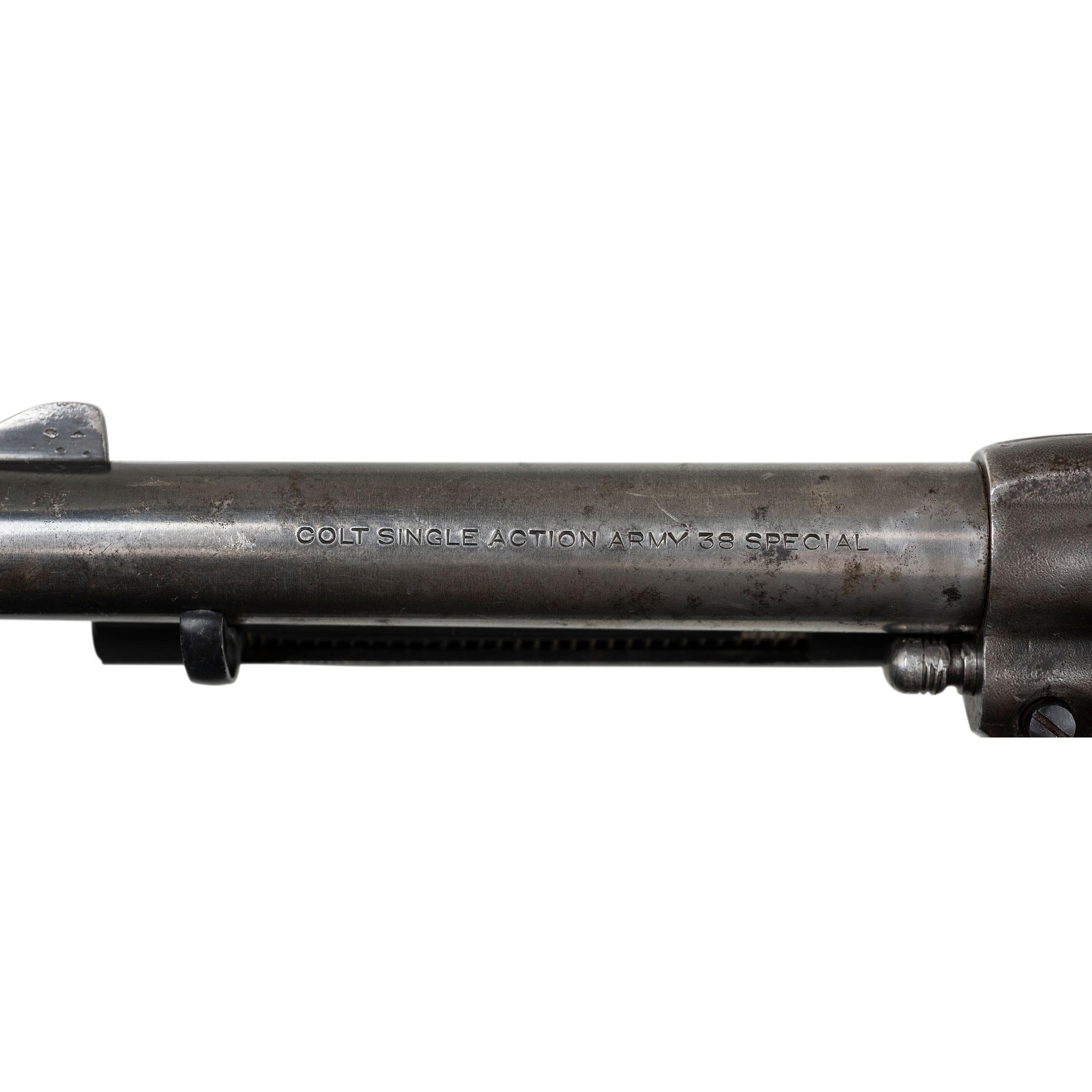 * Composite Single Action Revolver with Colt Factory .38 Special Barrel