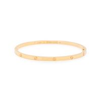 CARTIER, YELLOW GOLD 'LOVE' BRACELET