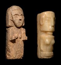 Two South Arabian Stone Figures