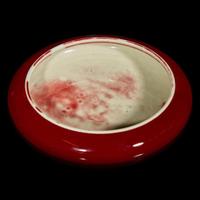 A Chinese copper-red glazed narcissus bowl 釉裡紅鏜鑼洗
