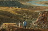 Harlech Castle and the Irish Sea , 1838