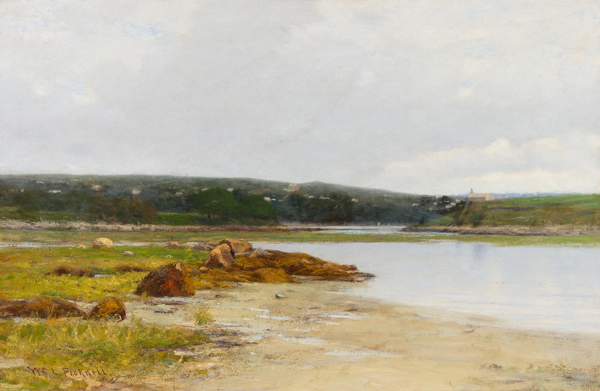 William Lamb Picknell, (American, 1854-1897), Annisquam River