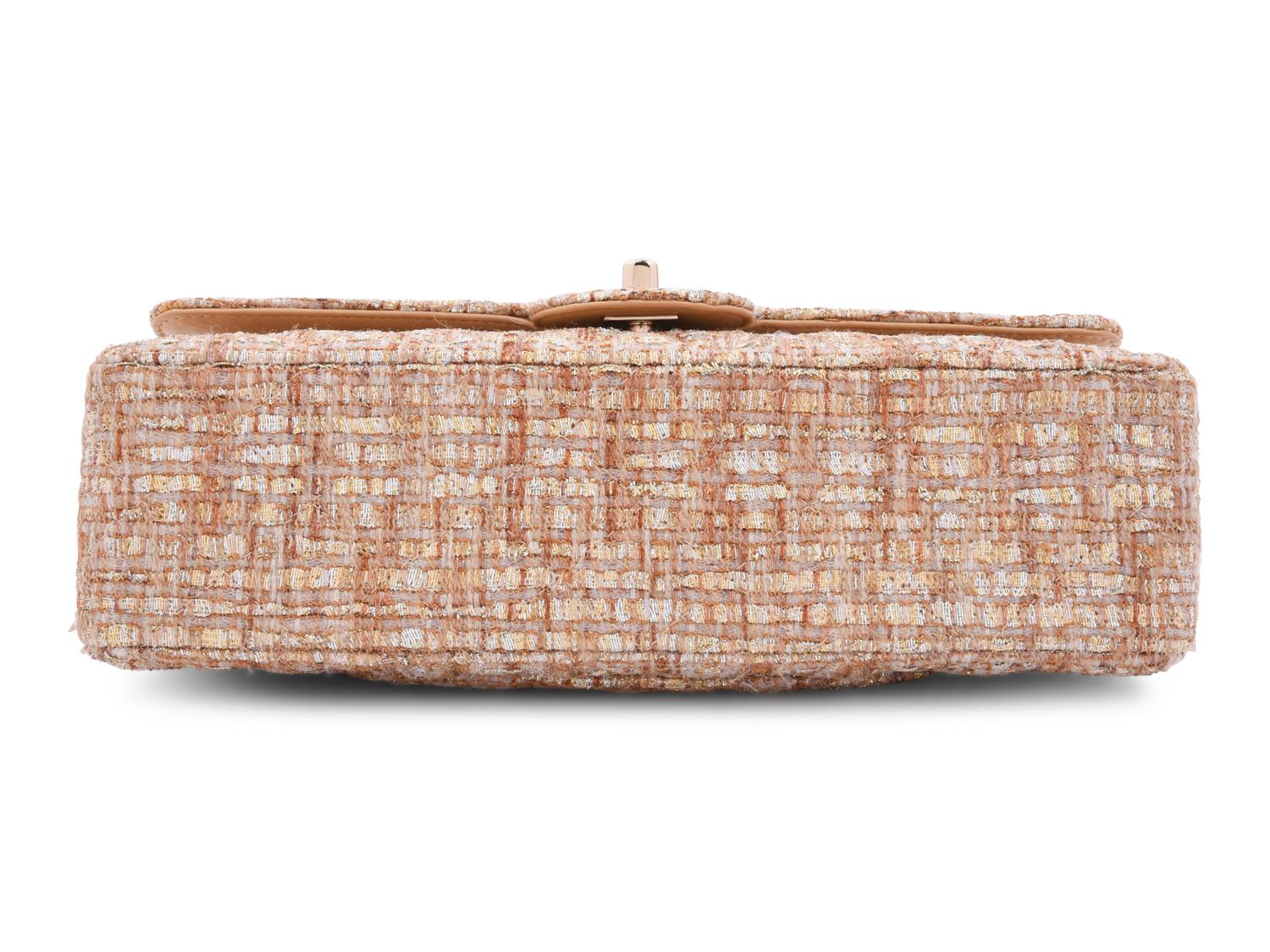Chanel Tweed Double Flap Bag, 2005