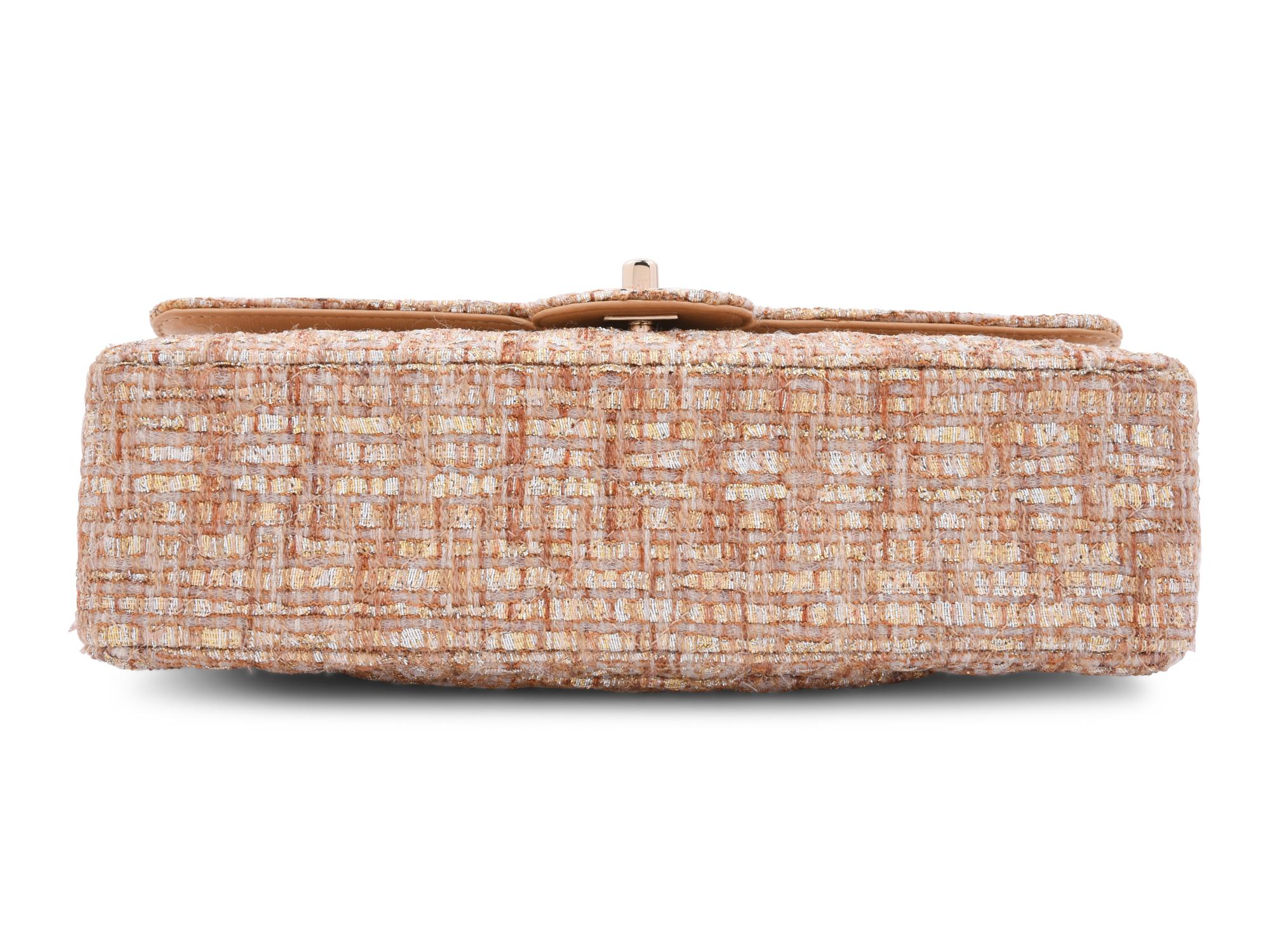 Chanel Tweed Double Flap Bag, 2005