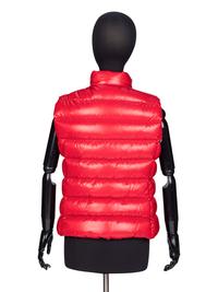 Moncler, Red Puffer Vest