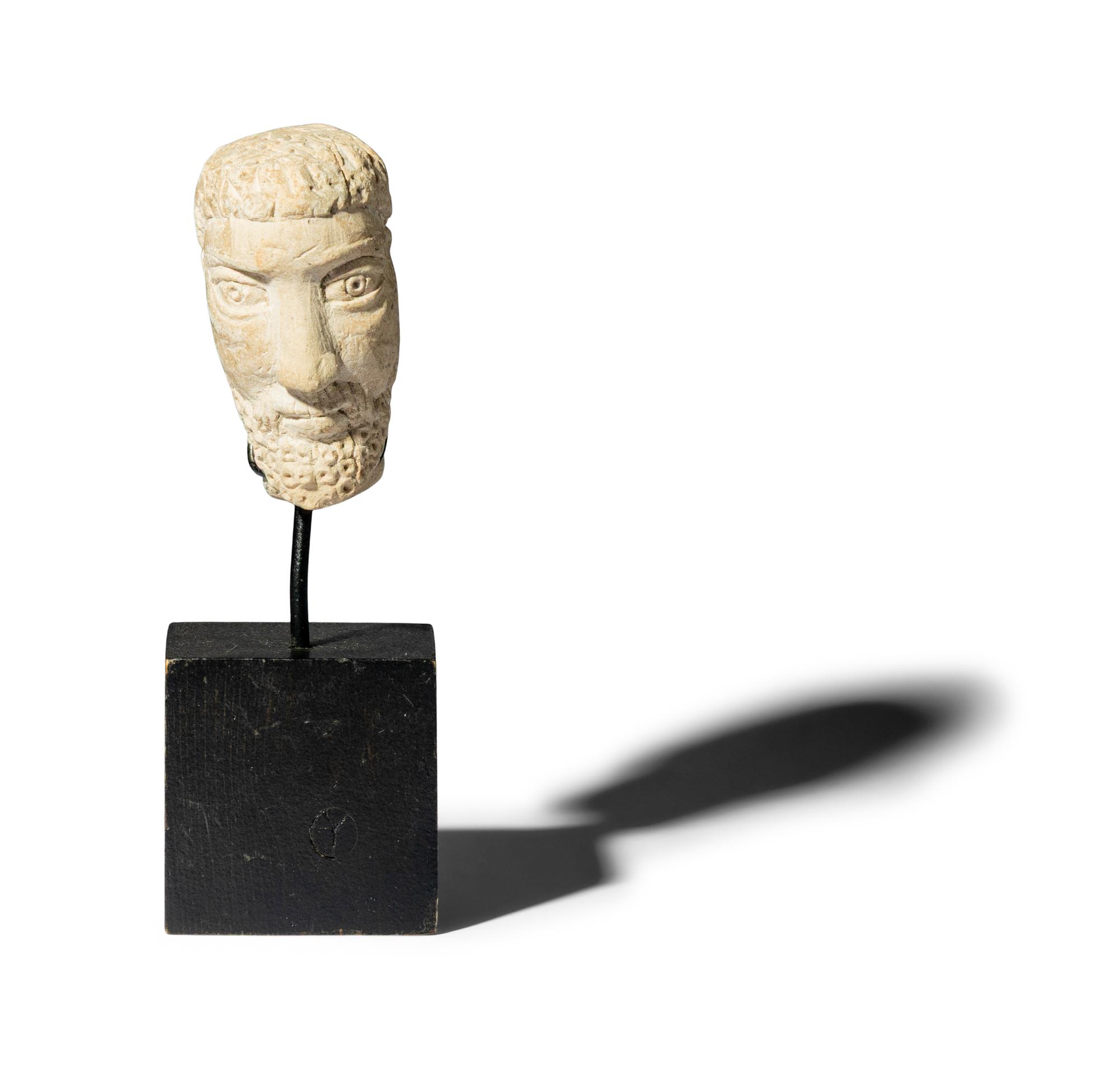 A Palmyrene Limestone Head