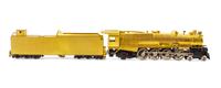 A KTM Brass O-Gauge 4-8-2 Locomotive and Tender