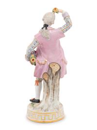 A Meissen Porcelain Figure of a Gentleman
