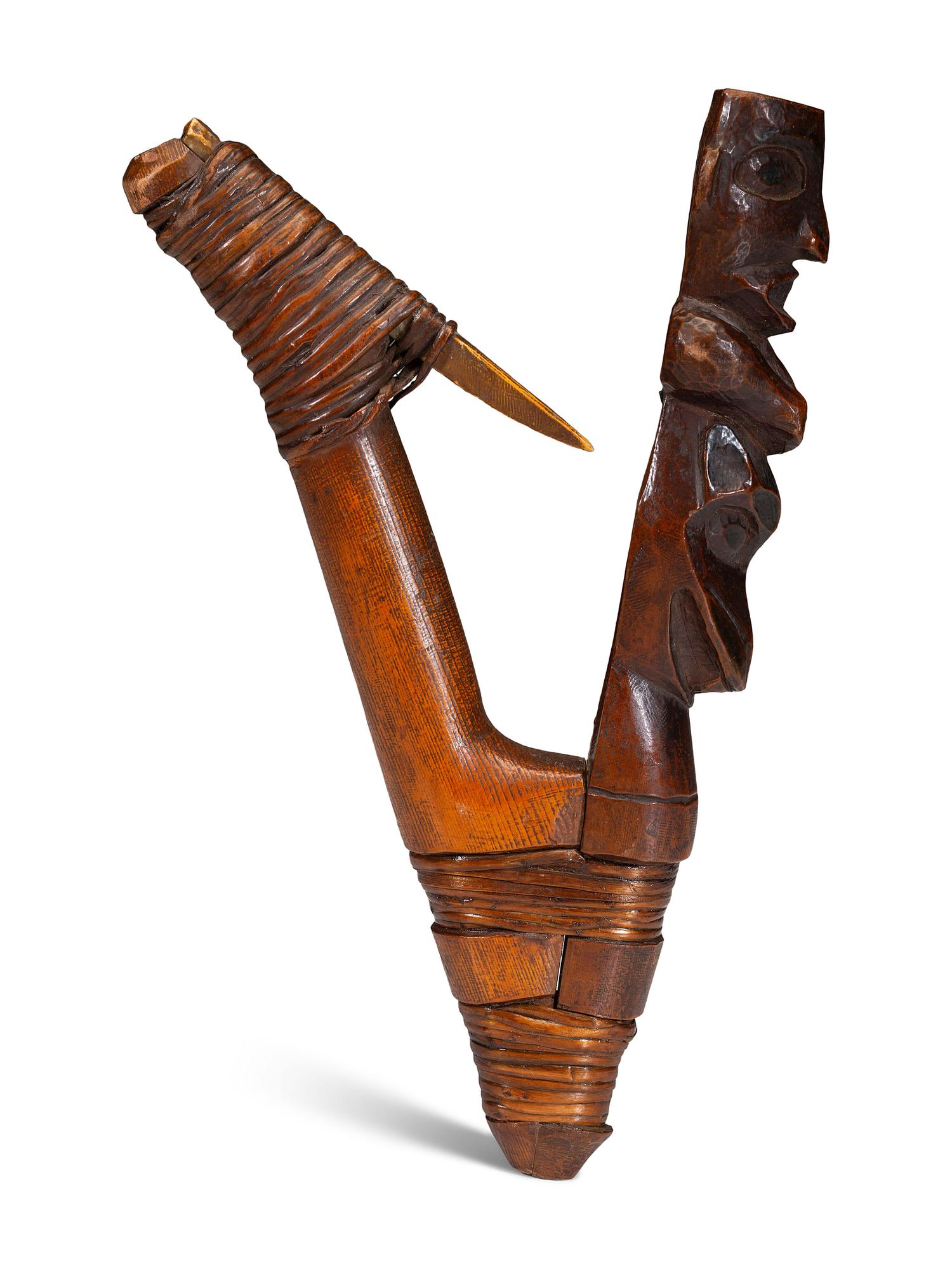 Tlingit Figural Halibut Hook
