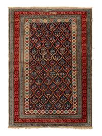 A Kuba Wool Rug