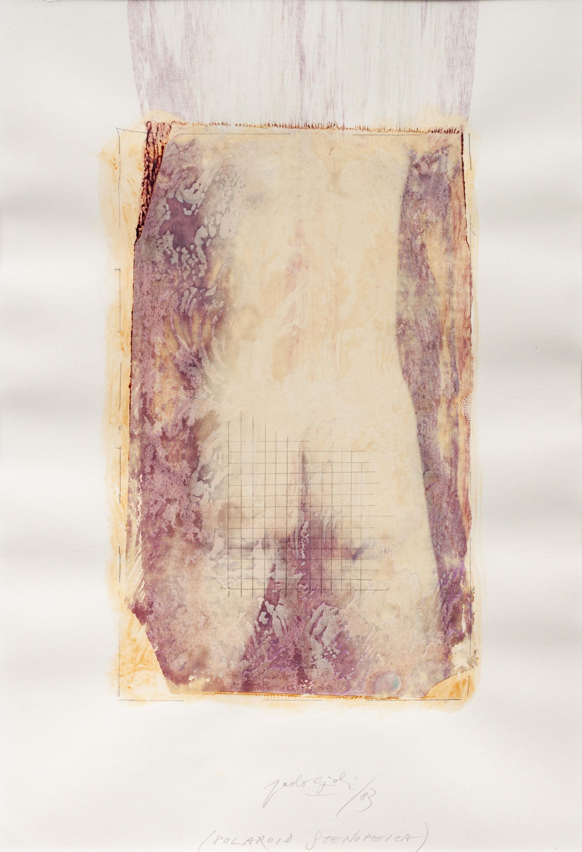 A pair of works (Il Corpo Deli Autoritratto , 1983; Untitled (leaf) , 1984)