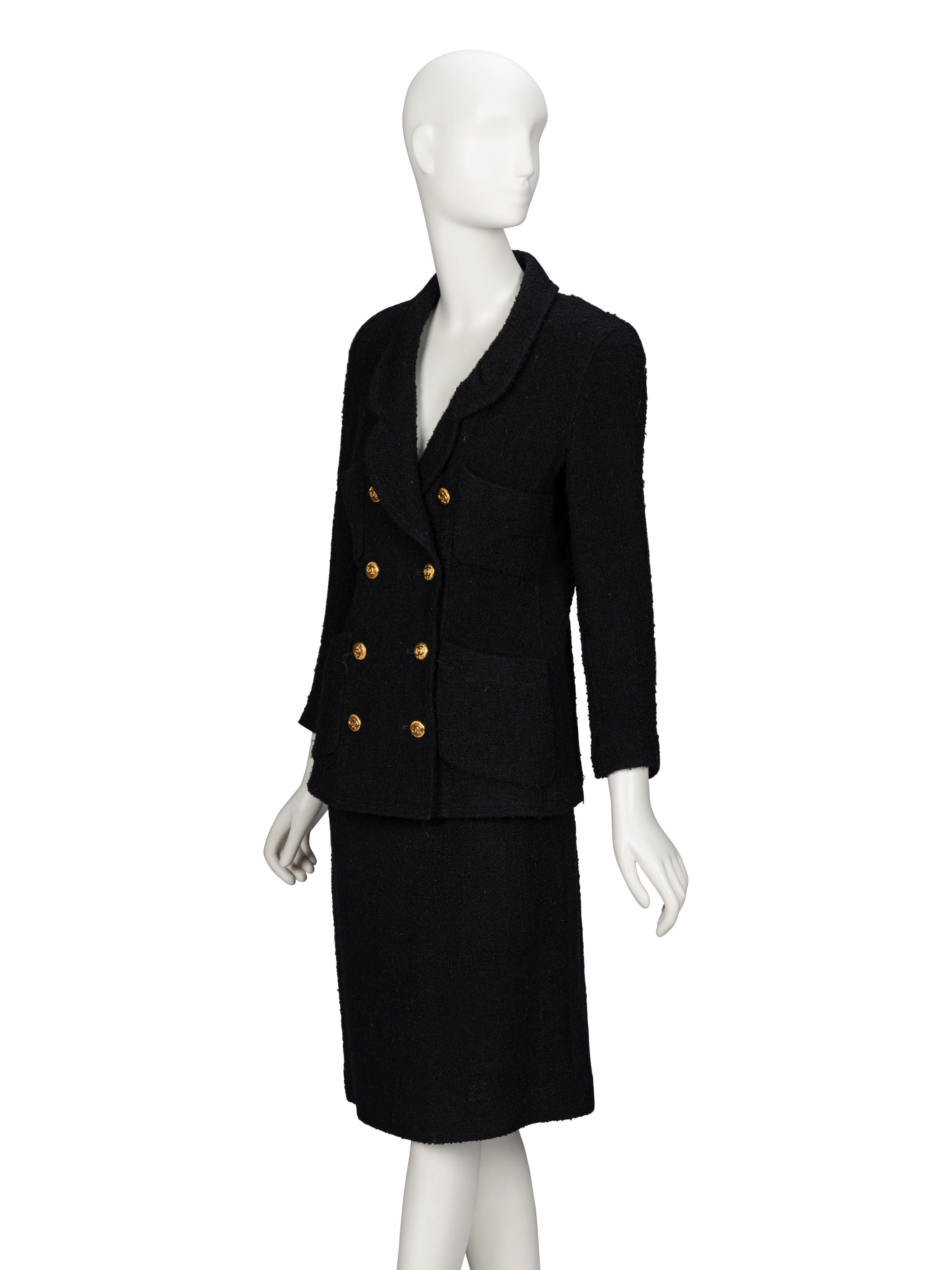 Chanel, Bouclé Tweed Skirt Suit