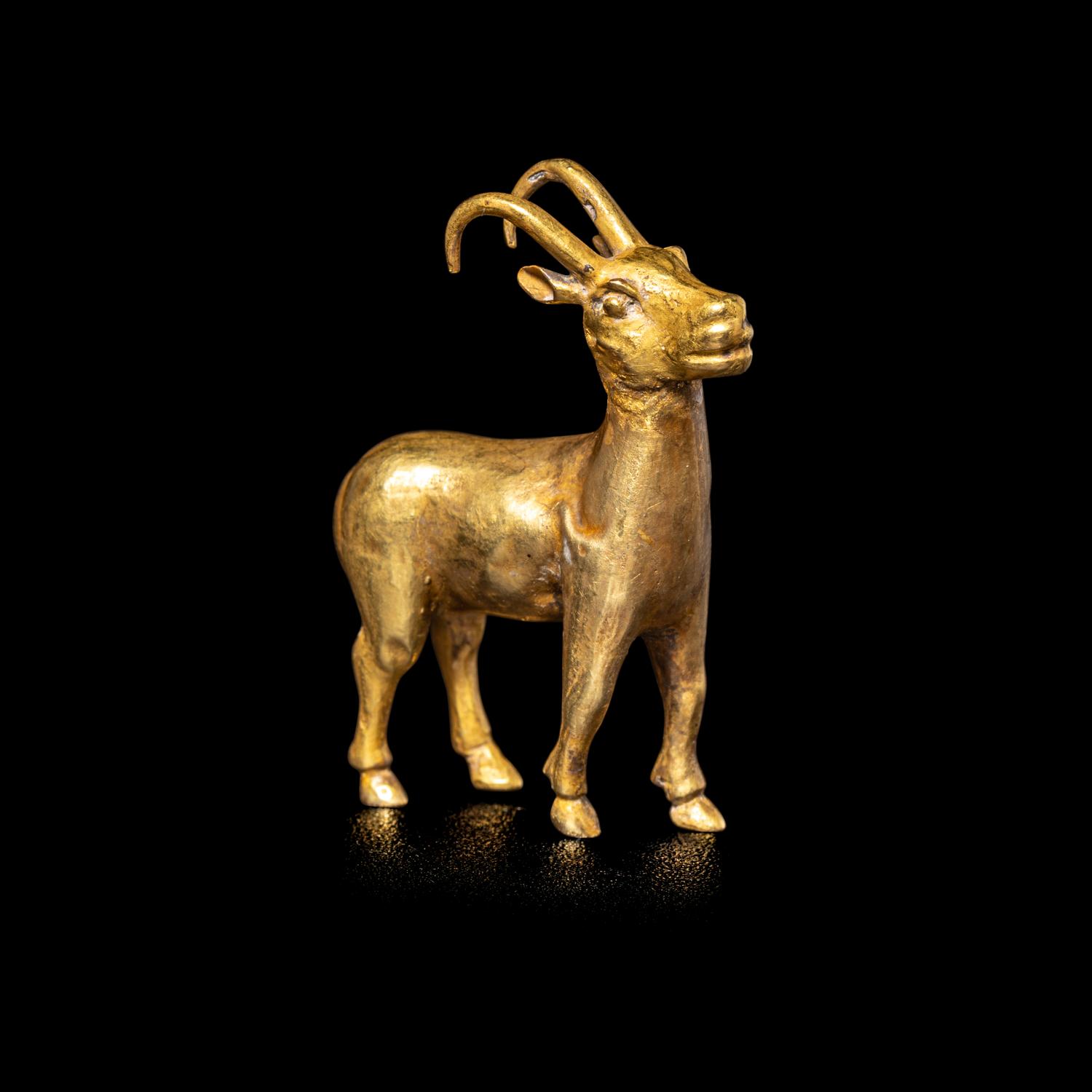 An Achaemenid or Greek Gold Ibex
