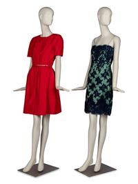 Two Galanos Dresses, 1980-90s
