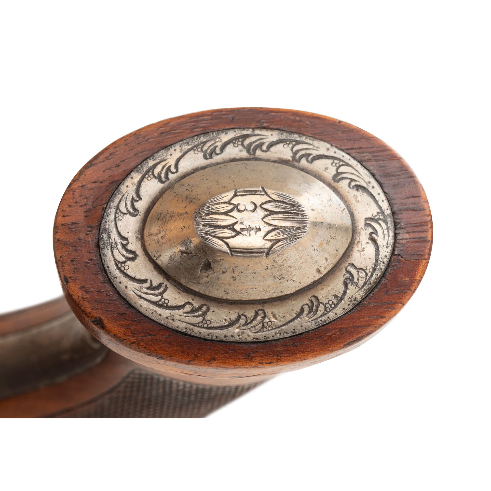 Pair of mid-19th Century Germanic Percussion Target Pistols by A. Dickore of Giessen