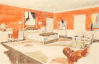 Residence of Mrs. Walter Buehl Ford, Grosse Pointe, Michigan, Studies (a group of three works)