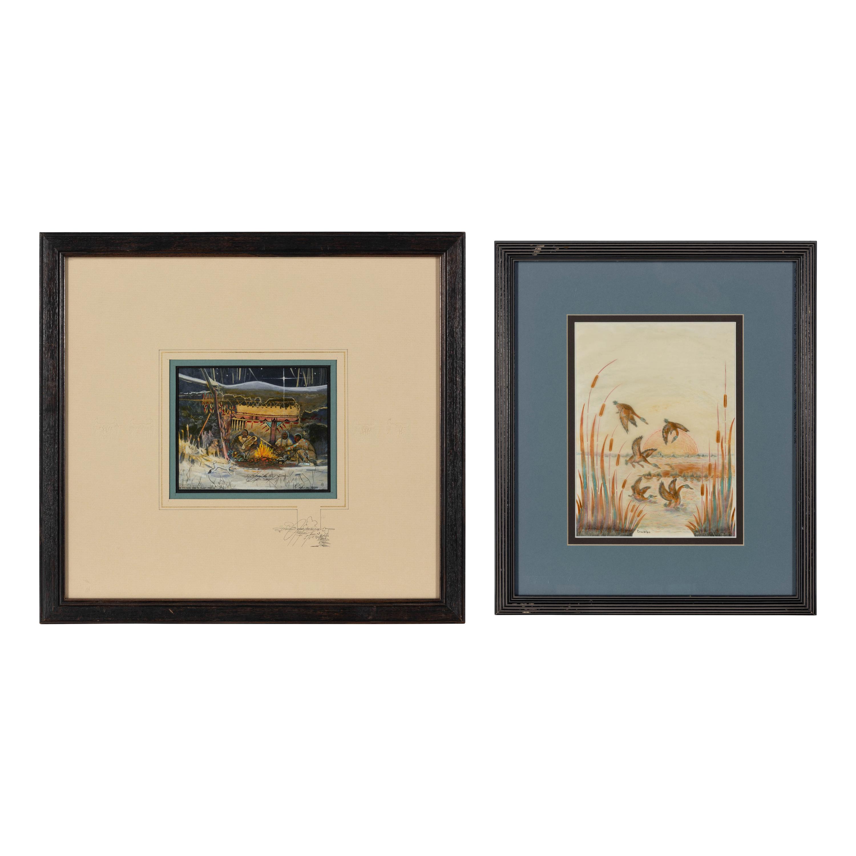 Merlin Little Thunder (Cheyenne, b. 1956) — And His Name Shall Be, "Sweet Medicine"