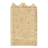 [American Frontier] An Early Northwest Territory Land Indenture Issued to General Washington Johnston