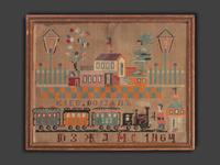 Three American Needlework Pictures
