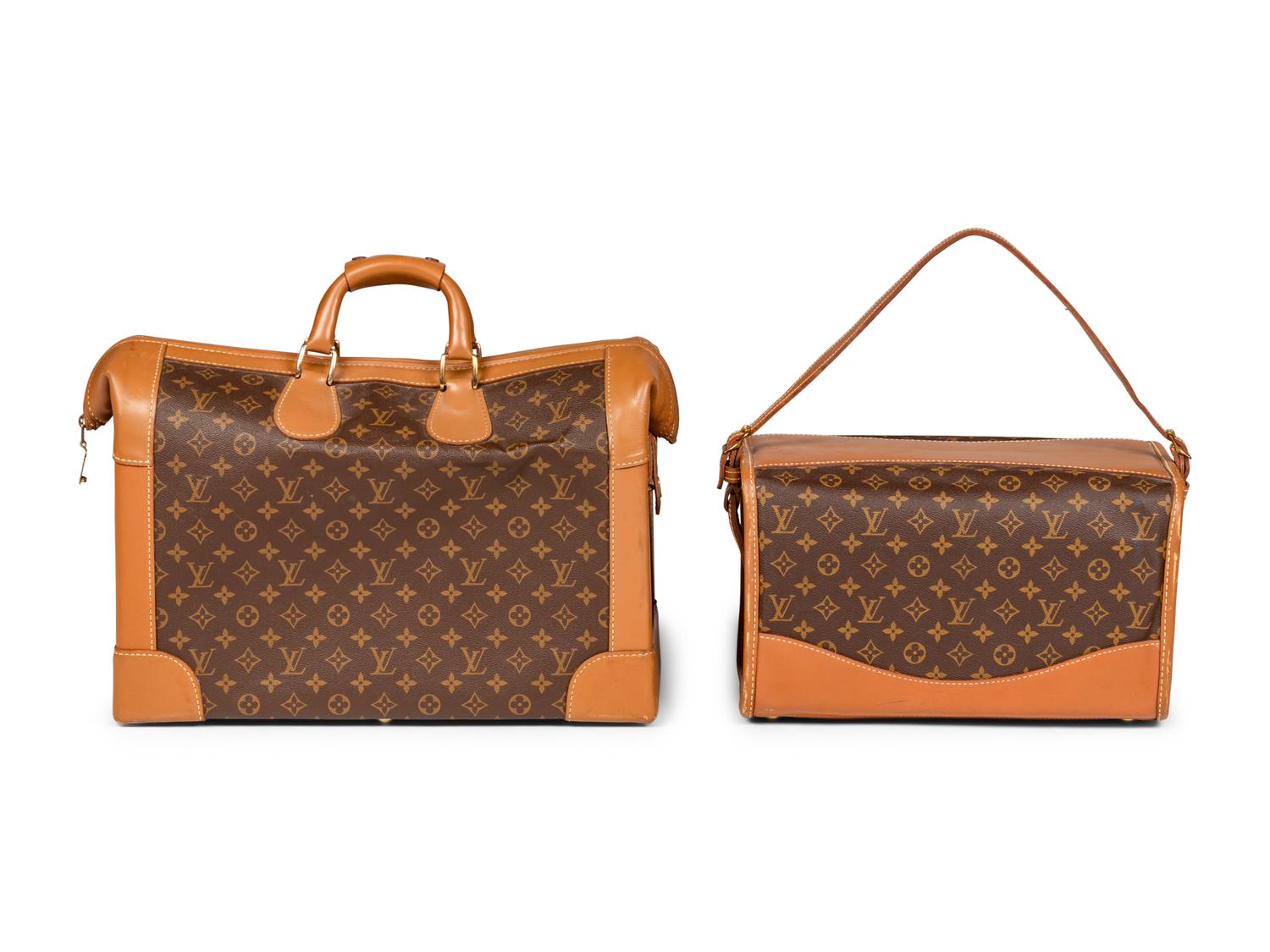 Louis Vuitton, Two Travel Bags