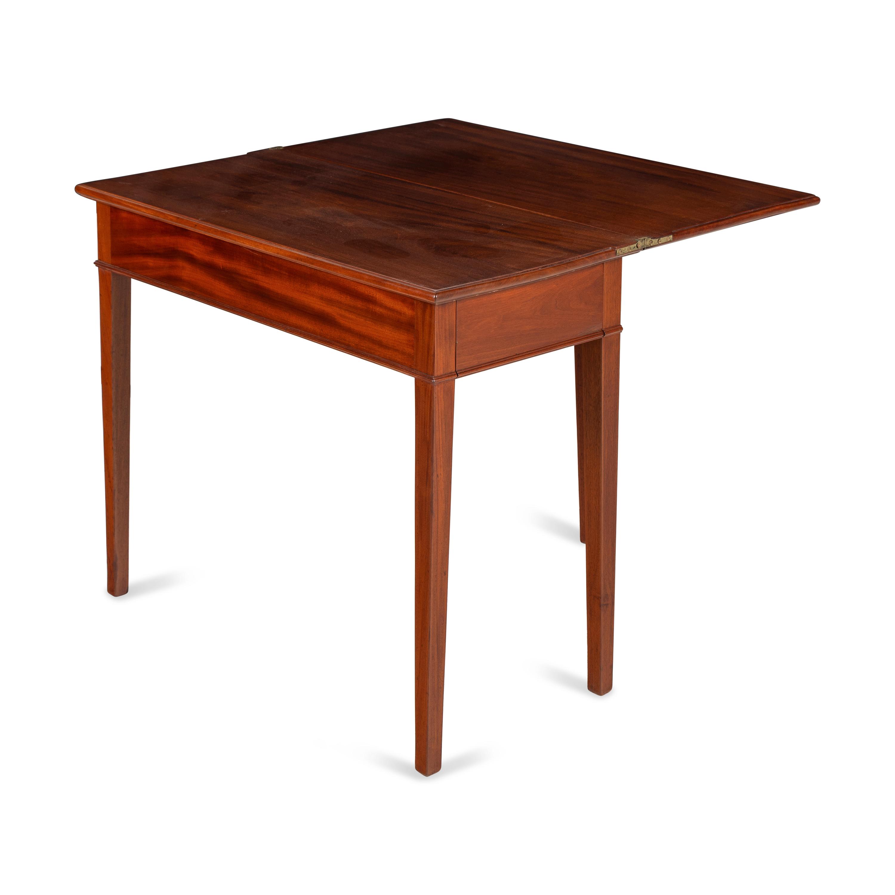 A Mahogany Gate-Leg Game Table