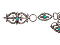 Navajo Silver Link Concha Belts