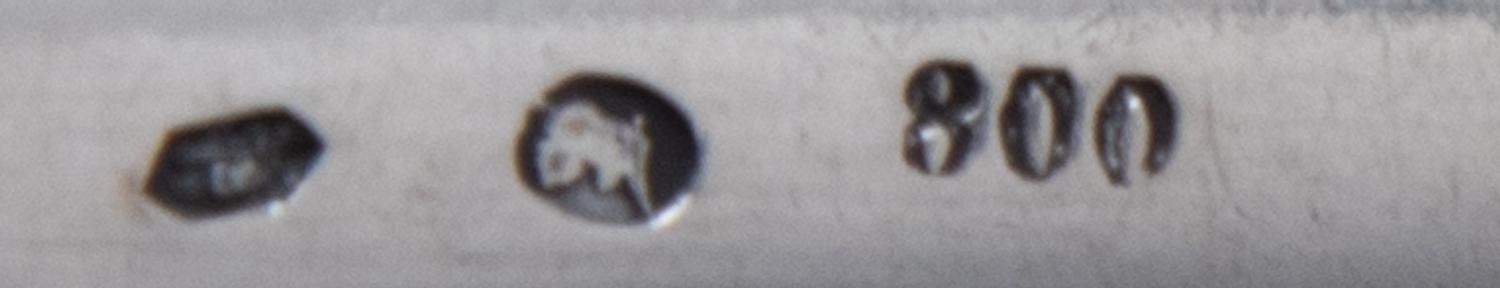 An Austrian Silver Flatware Service