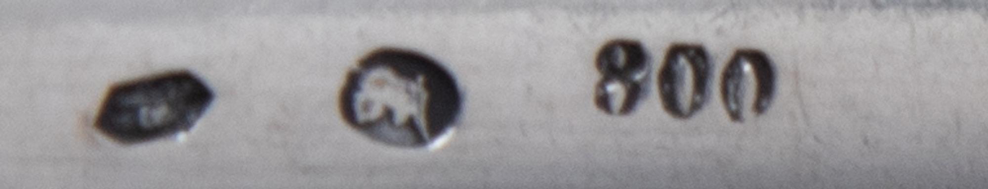 An Austrian Silver Flatware Service