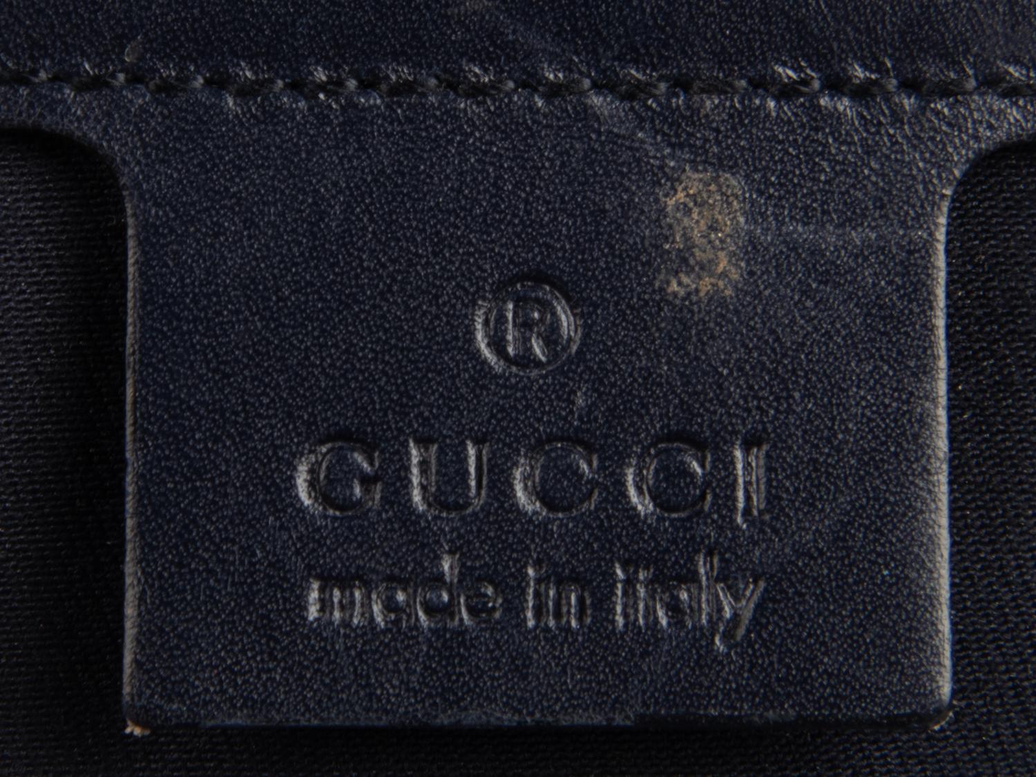Gucci Patent Hosebit Tote