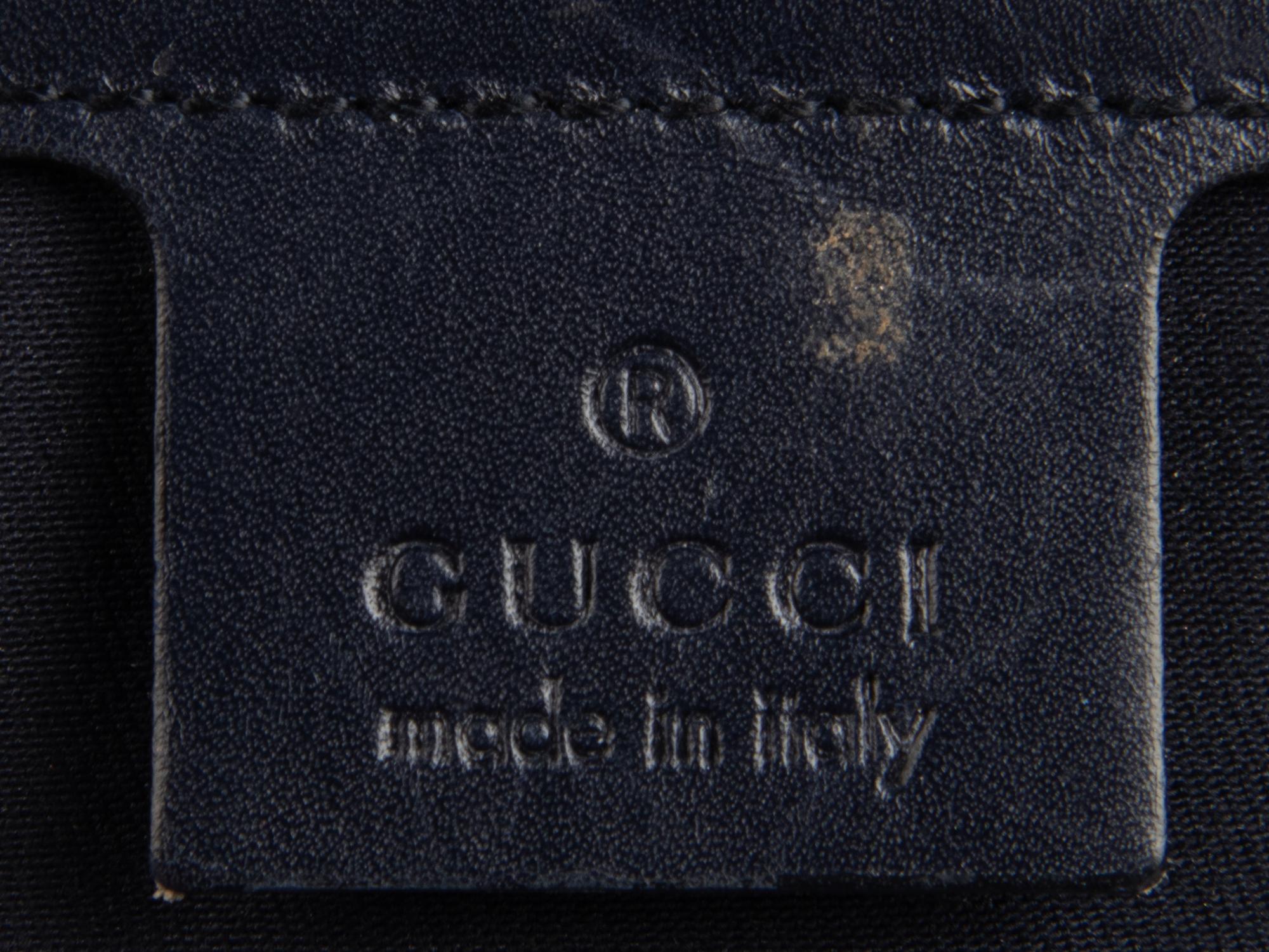 Gucci Patent Hosebit Tote