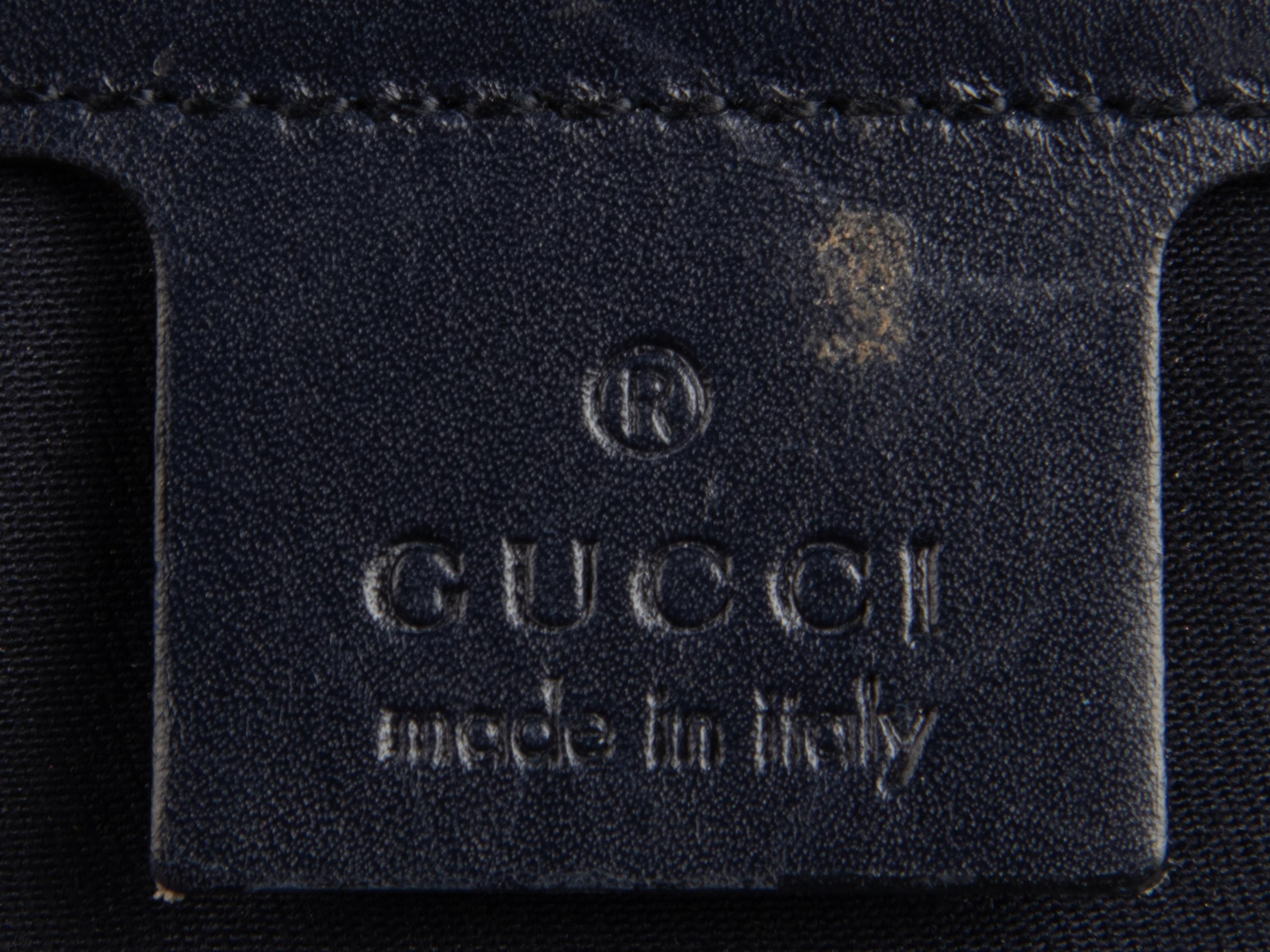 Gucci Patent Hosebit Tote