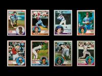 A Collection of 1980s Topps Baseball Complete Sets