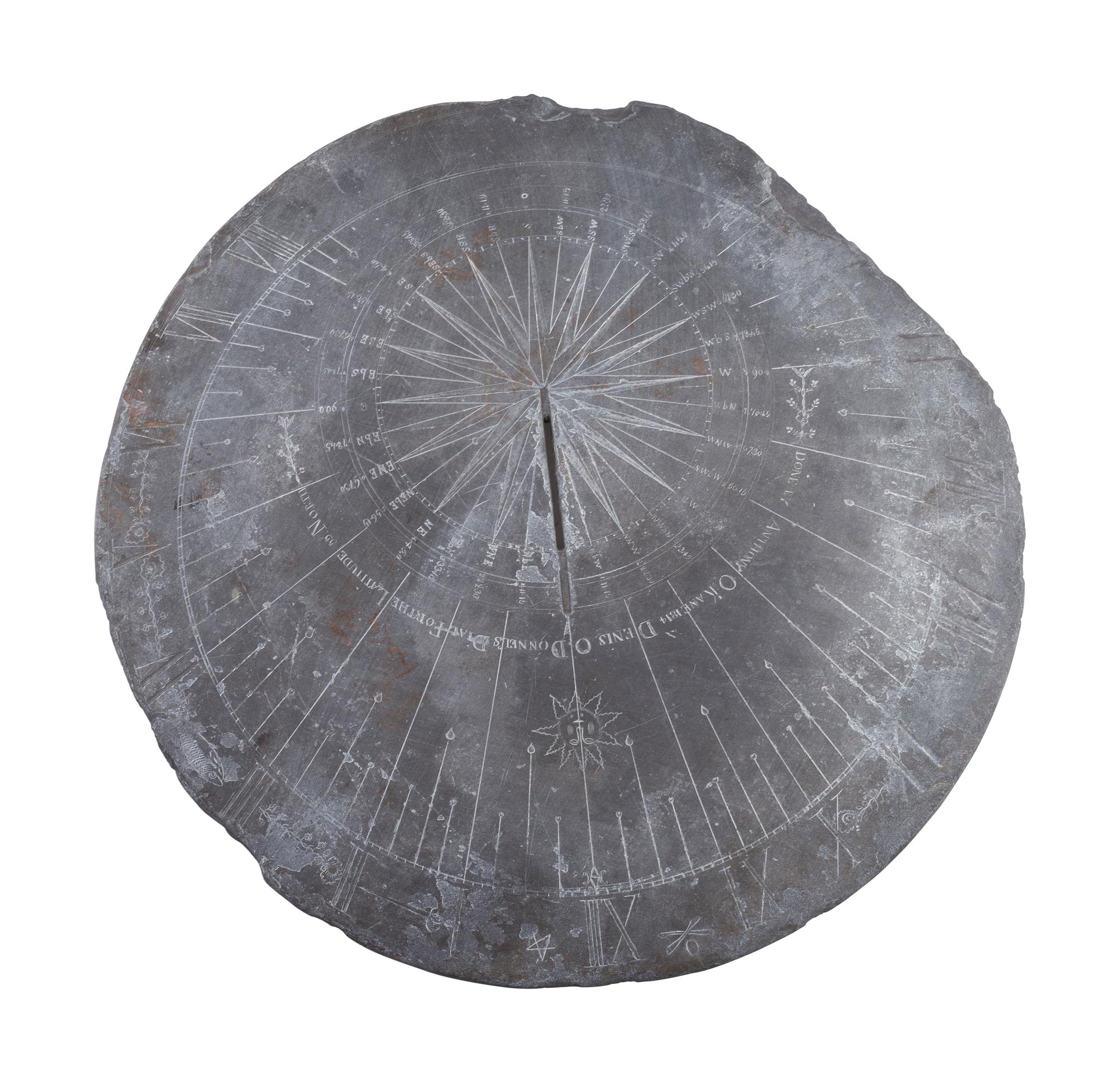 An Irish Engraved Slate Sundial