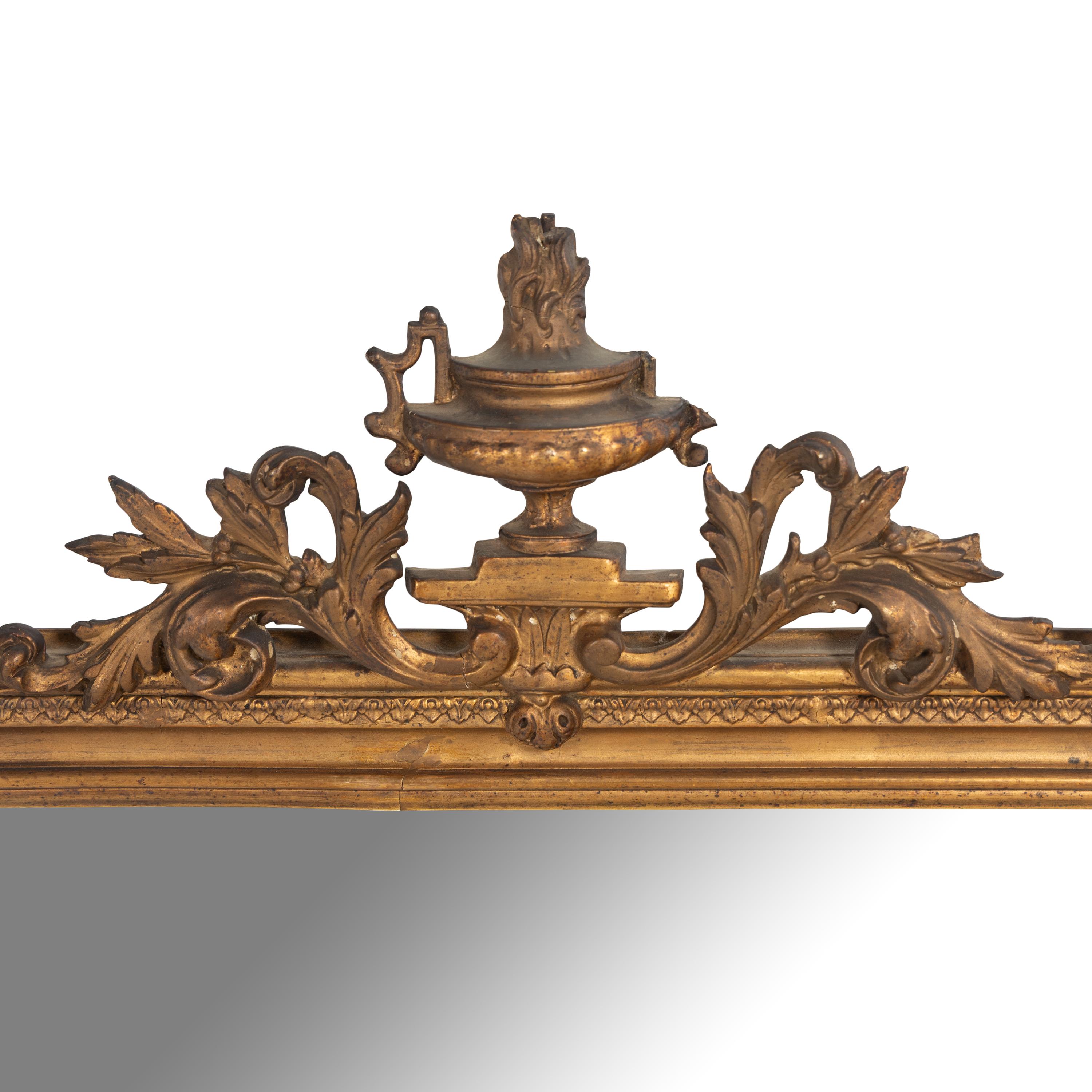 A Neapolitan Giltwood Mirror