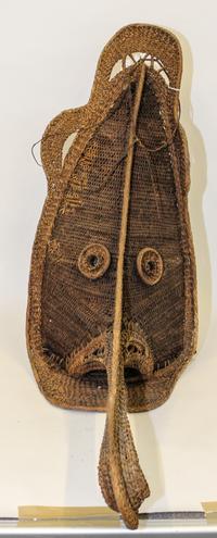 A New Guinea Tribal Ceremonial Mask Height 24 1/2 inches. — SEPIK RIVER AREA