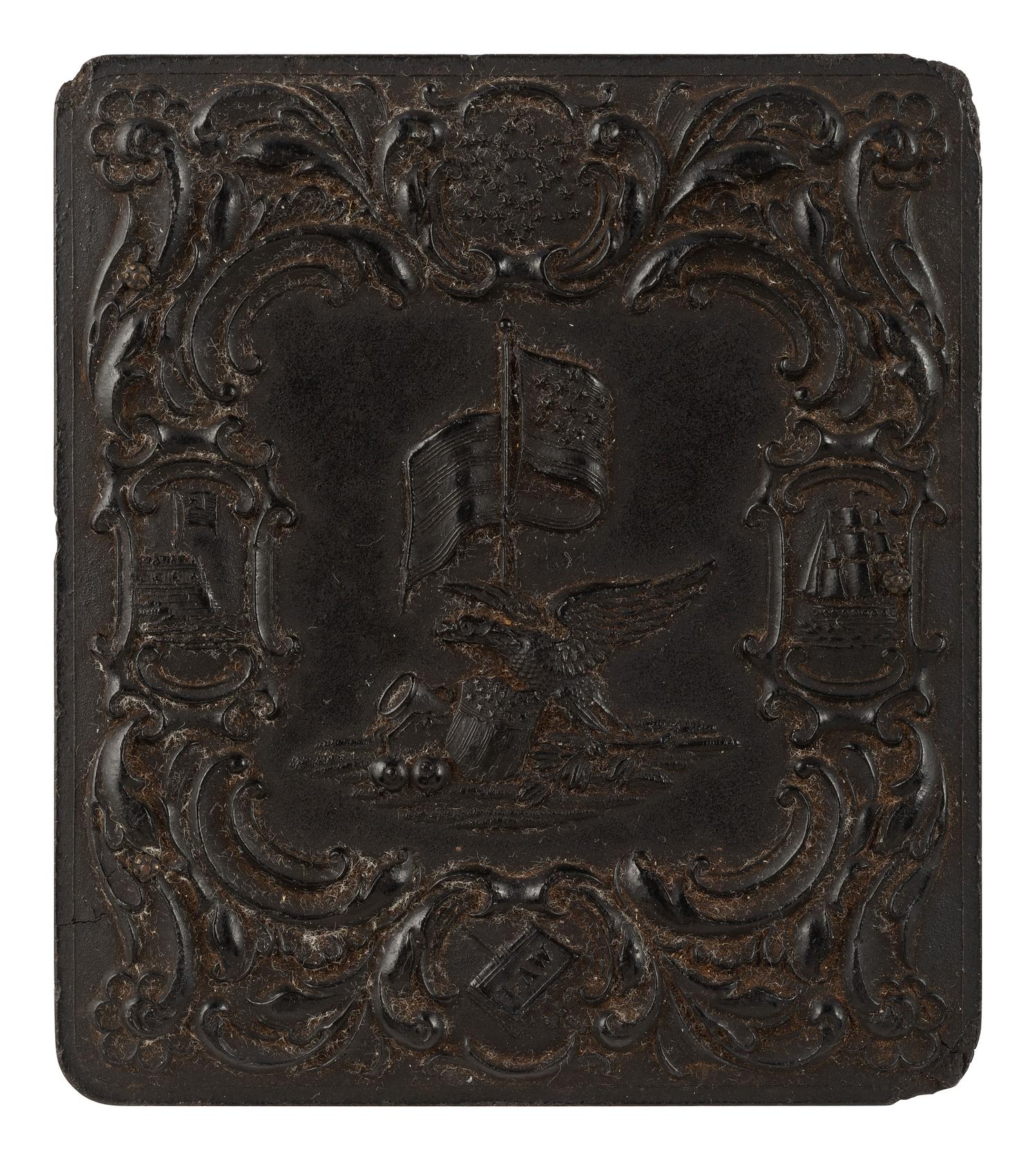 [CIVIL WAR]. 3 tintypes of Union soldiers who appear to have "seen the elephant."